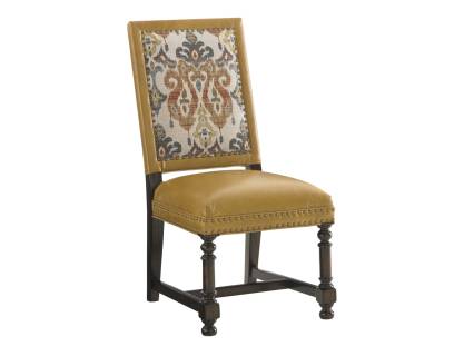 Jacqueline Leather Host Dining Chair