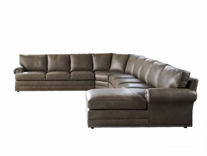 Tyson Leather Sectional