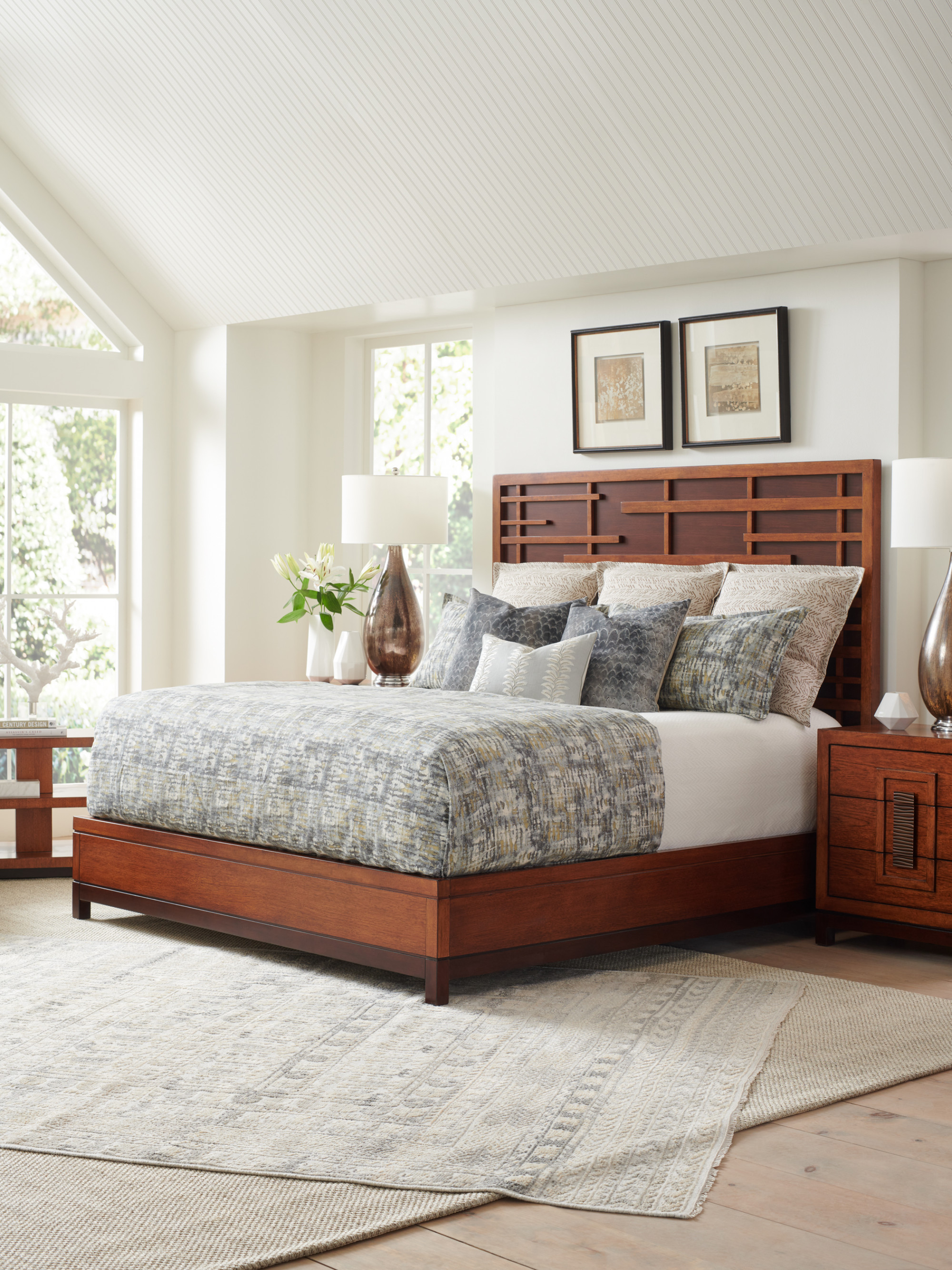 Shanghai Panel Bed | Lexington Home Brands