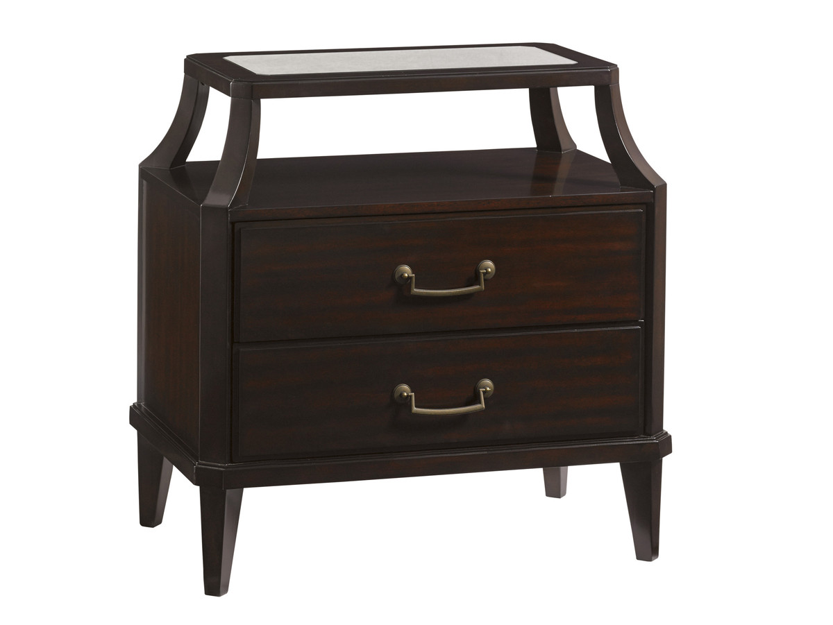 Trevor Tiered Nightstand Lexington Home Brands