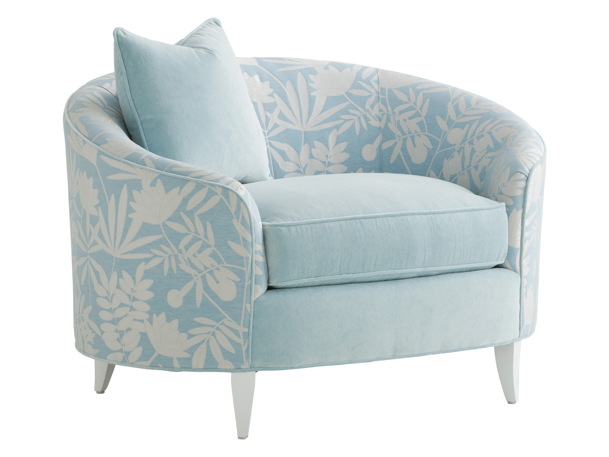 Vaughan swivel barrel chair discount