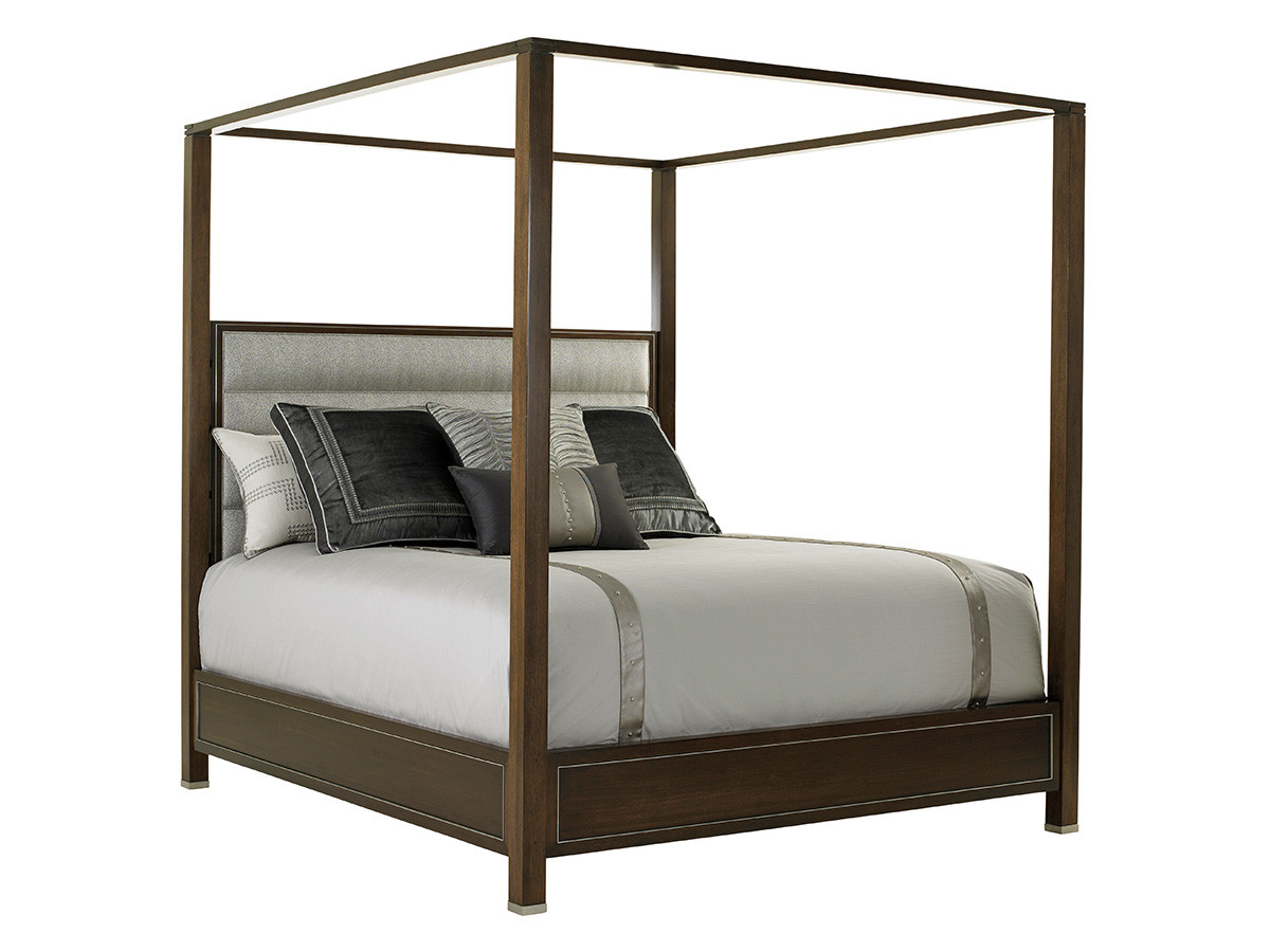 Custom upholstered shop platform bed