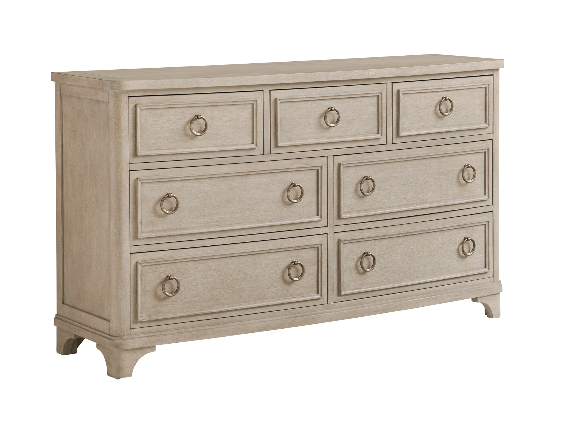 White discount triple dresser