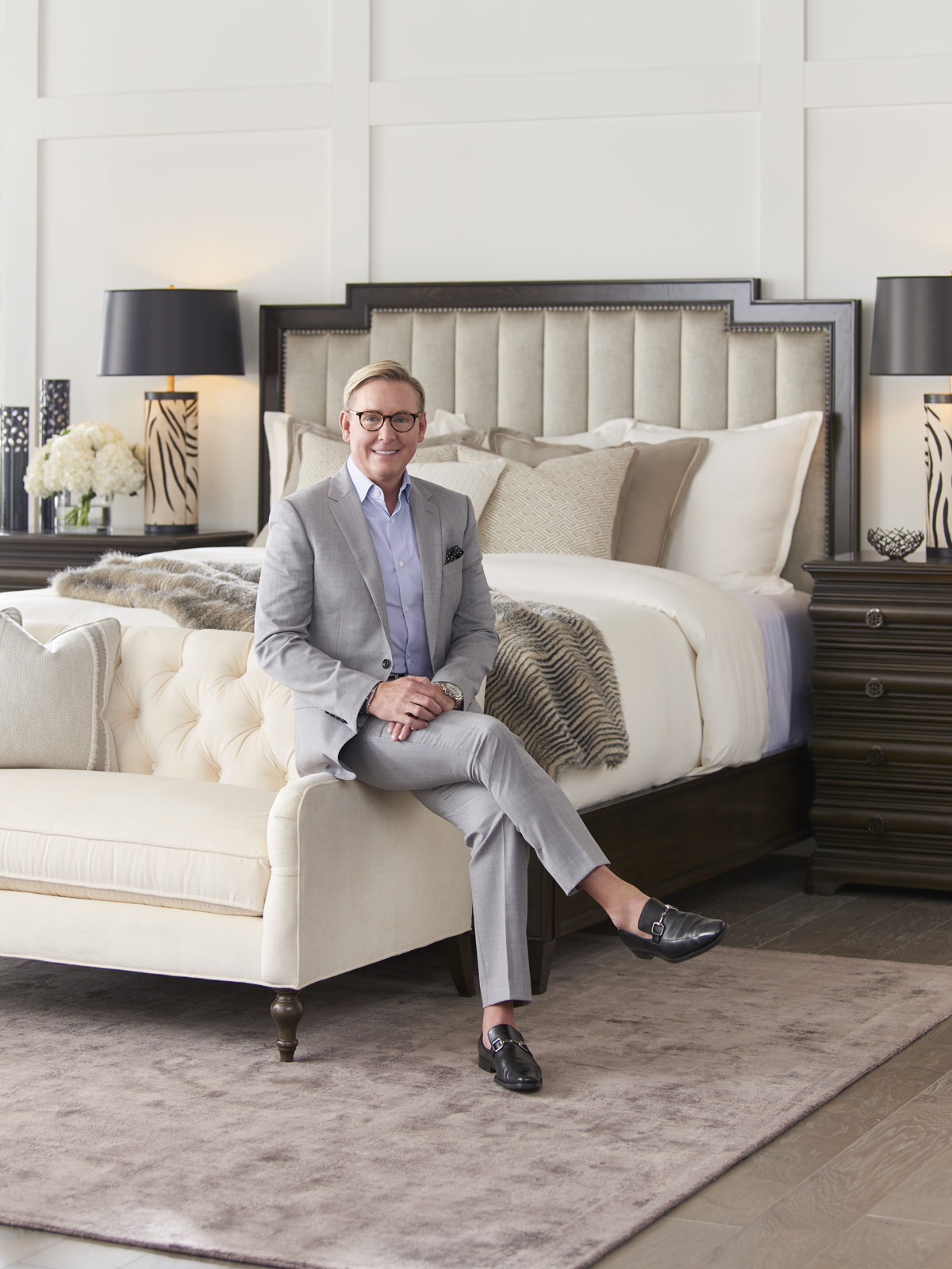 brentwood outdoor living brentwood ca on Bristol Tufted Upholstered Bed Lexington Home Brands