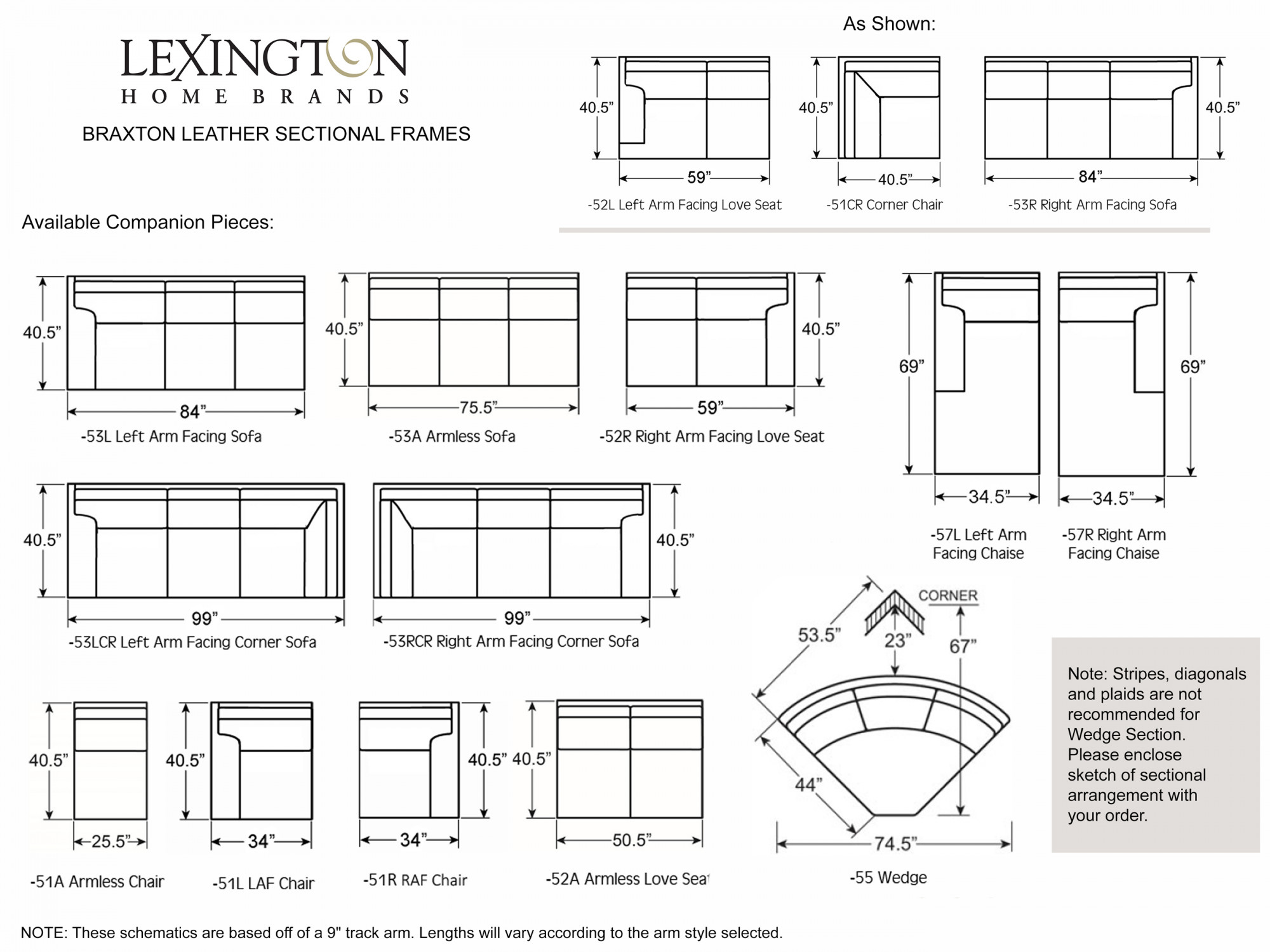 Braxton leather sectional deals