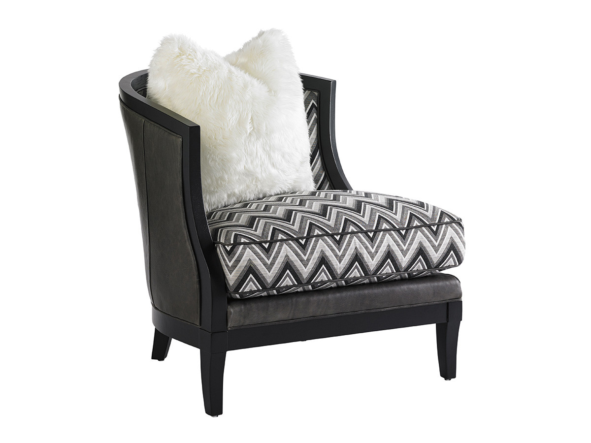 Bourgogne muggen spyd Garland Left Arm Facing Leather Chair | Lexington Home Brands