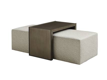 Savona Cocktail Ottoman With Slide