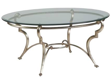 Colette Oval Cocktail Table