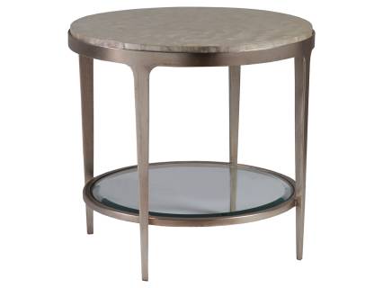 Gravitas Round End Table