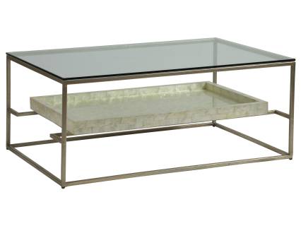 Cumulus Capiz Rectangular Cocktail Table