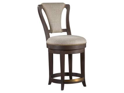 Verbatim Upholstered Swivel Counter Stool