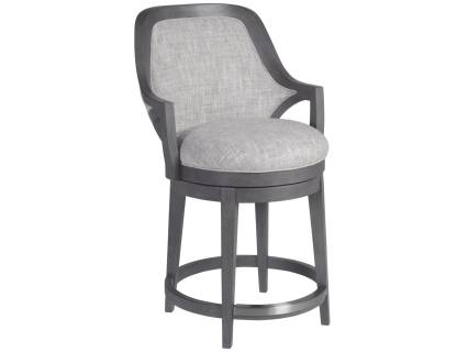 Appellation Upholstered Swivel Counter Stool