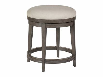 Cecile Backless Swivel Counter Stool