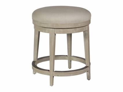 Cecile Backless Swivel Counter Stool