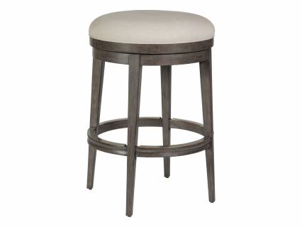 Cecile Backless Swivel Bar Stool