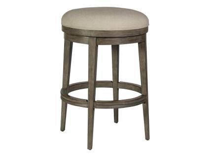 Cecile Backless Swivel Bar Stool