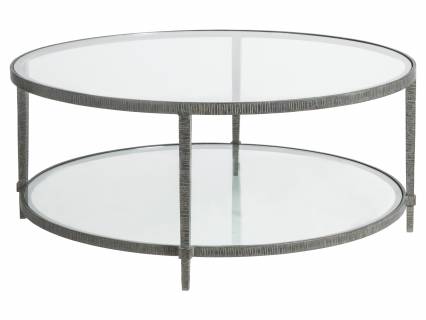 Claret Round Cocktail Table