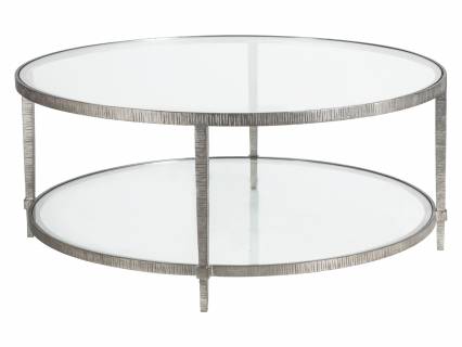 Claret Round Cocktail Table