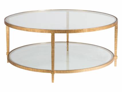 Claret Round Cocktail Table