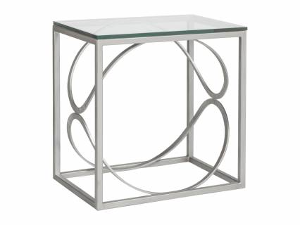 Ellipse Rectangular End Table