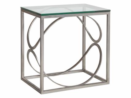 Ellipse Rectangular End Table