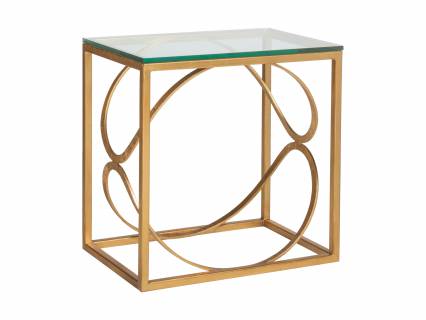 Ellipse Rectangular End Table