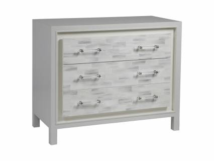 Elation White Hall Chest