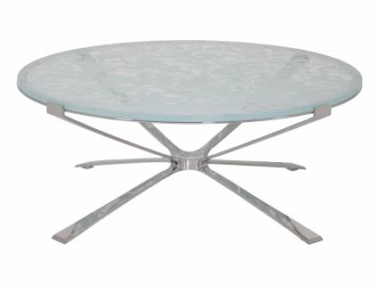 Snowscape Round Cocktail Table