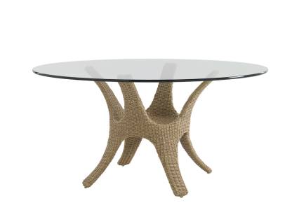 Dining Table W/Glass Top