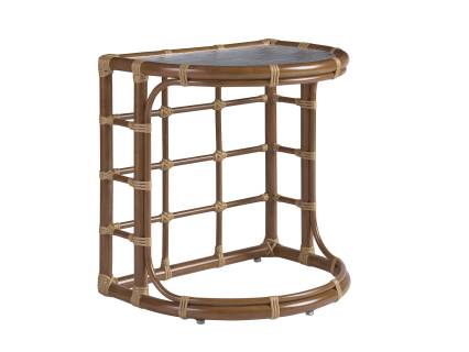 Demilune End Table