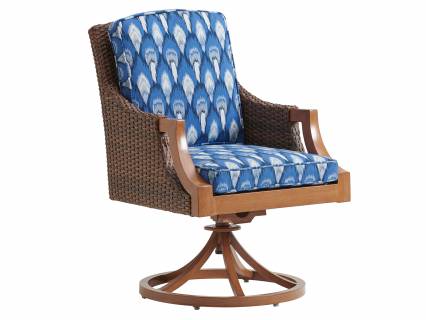 Swivel Rocker Arm Dining Chair