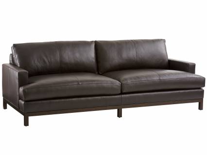Horizon Leather Sofa - Bronze