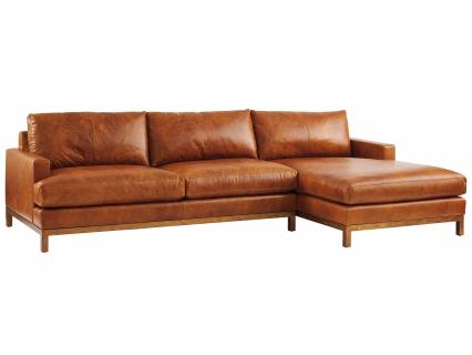 Horizon Leather Sofa Chaise