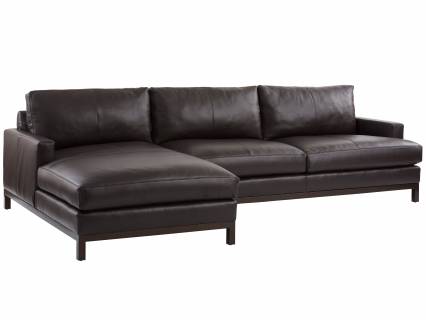 Horizon Leather Sofa Chaise