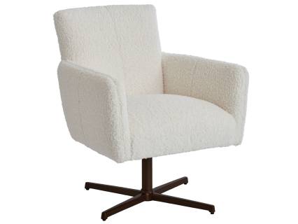 Brooks Swivel Chair - Bronze