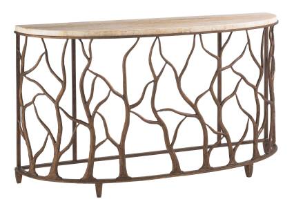 Bannister Garden Console Table