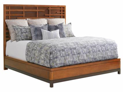 Shanghai Panel Bed 6/6 King