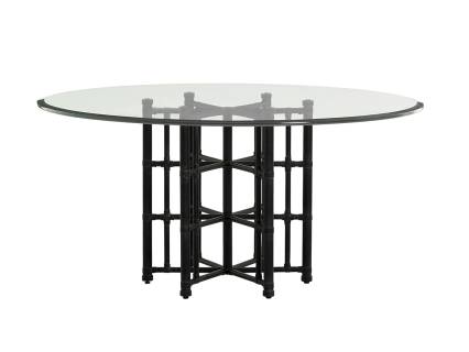 Stellaris Dining Table With Glass Top