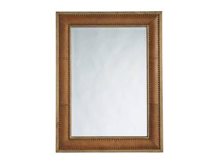 Dominica Leather Rectangular Mirror