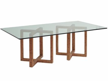 Sheridan Glass Top Dining Table