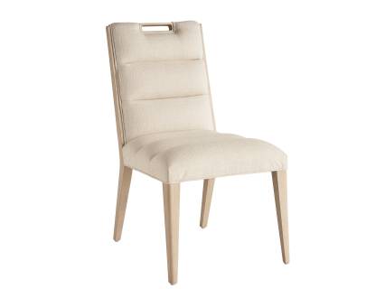 Aiden Channeled Upholstered Side Chair