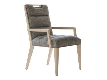 Aiden Channeled Upholstered Arm Chair