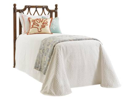 Island Breeze Rattan Headboard 3/3 Twin