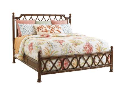 Island Breeze Rattan Bed 6/6 King