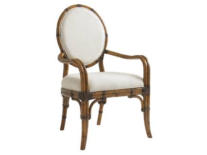 Gulfstream Oval Back Arm Chair