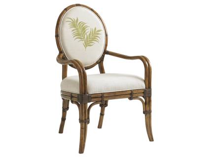 Gulfstream Oval Back Arm Chair