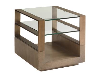 Center Stage Rectangular Lamp Table