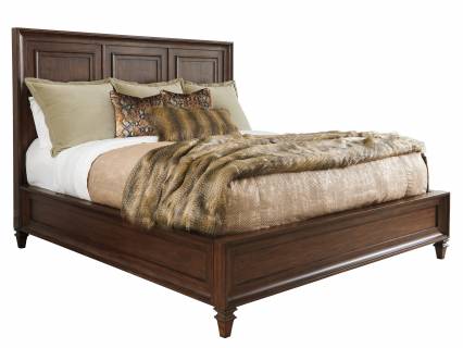 Walnut Creek Wood Panel Bed 6/6 King