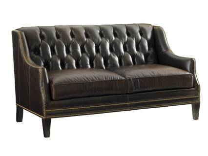 Sloane Leather Settee