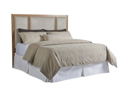 Crystal Cove Custom Upholstered Panel Headboard 6/6 King